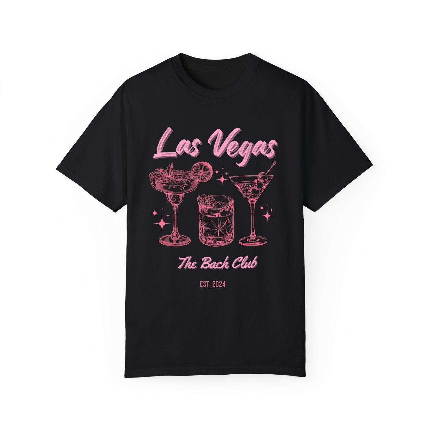 Las Vegas Bachelorette Trip | Pink | Comfort Colors Tee
