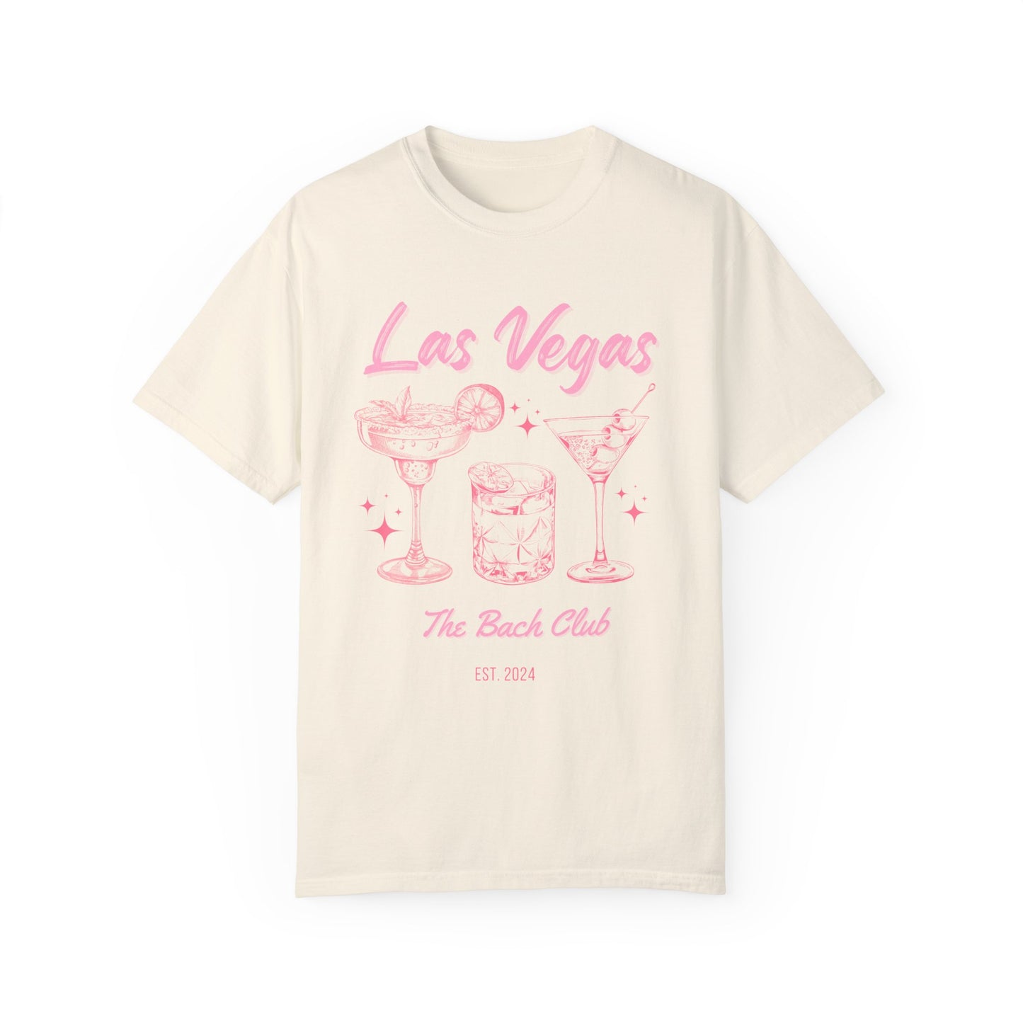 Las Vegas Bachelorette Trip | Pink | Comfort Colors Tee