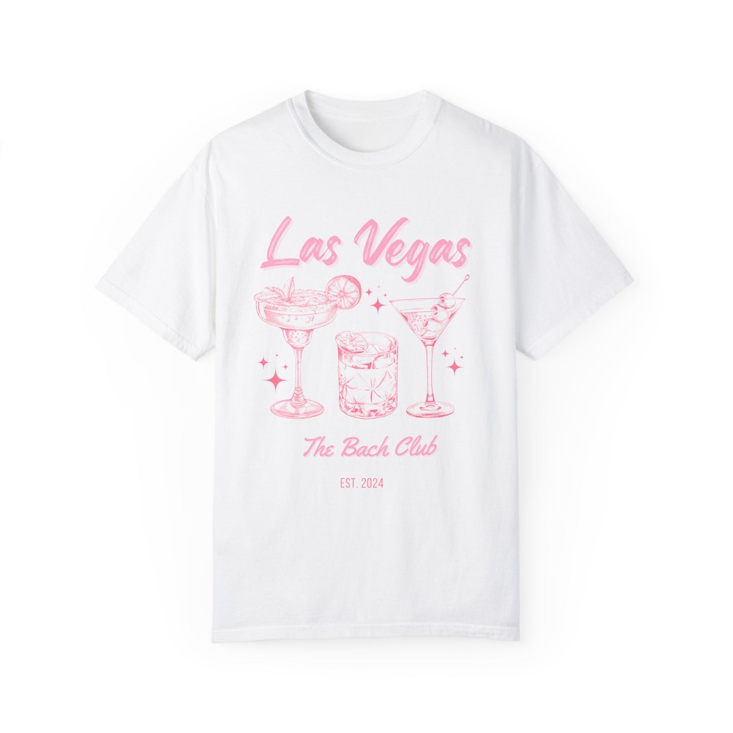 Las Vegas Bachelorette Trip | Pink | Comfort Colors Tee