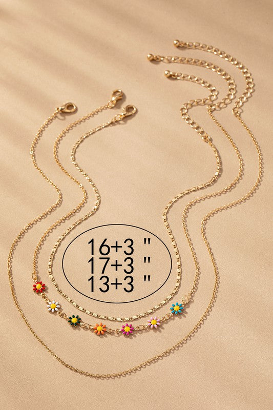Daisy Flower Necklaces