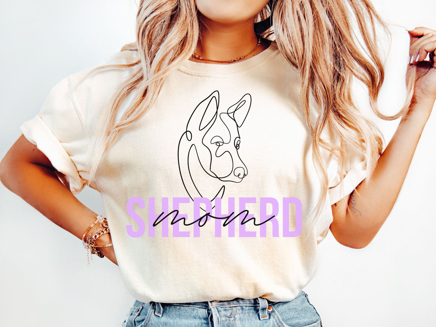 German Shepherd Mom | Comfort Colors Tee