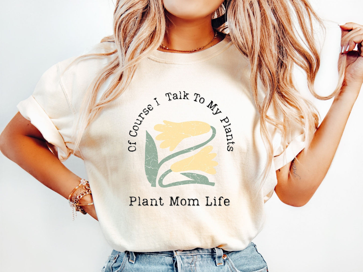 Plant Mom - YELLOW | Comfort Colors Tee