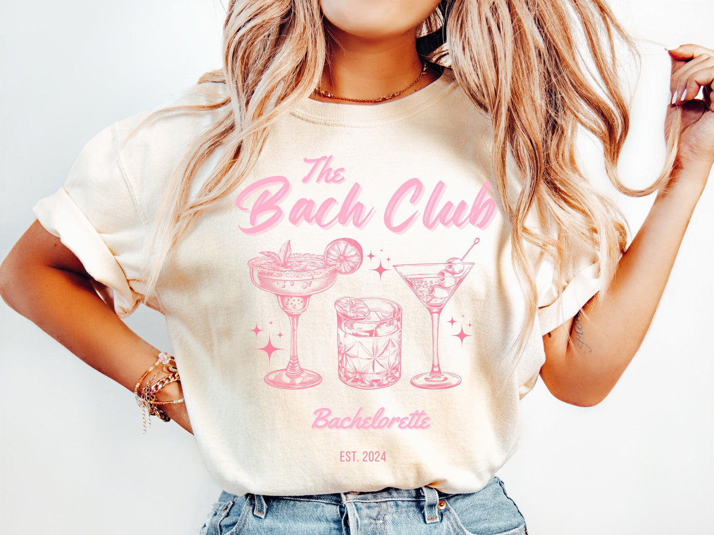 The Bach Club T-Shirt | Pink | Comfort Colors Tee