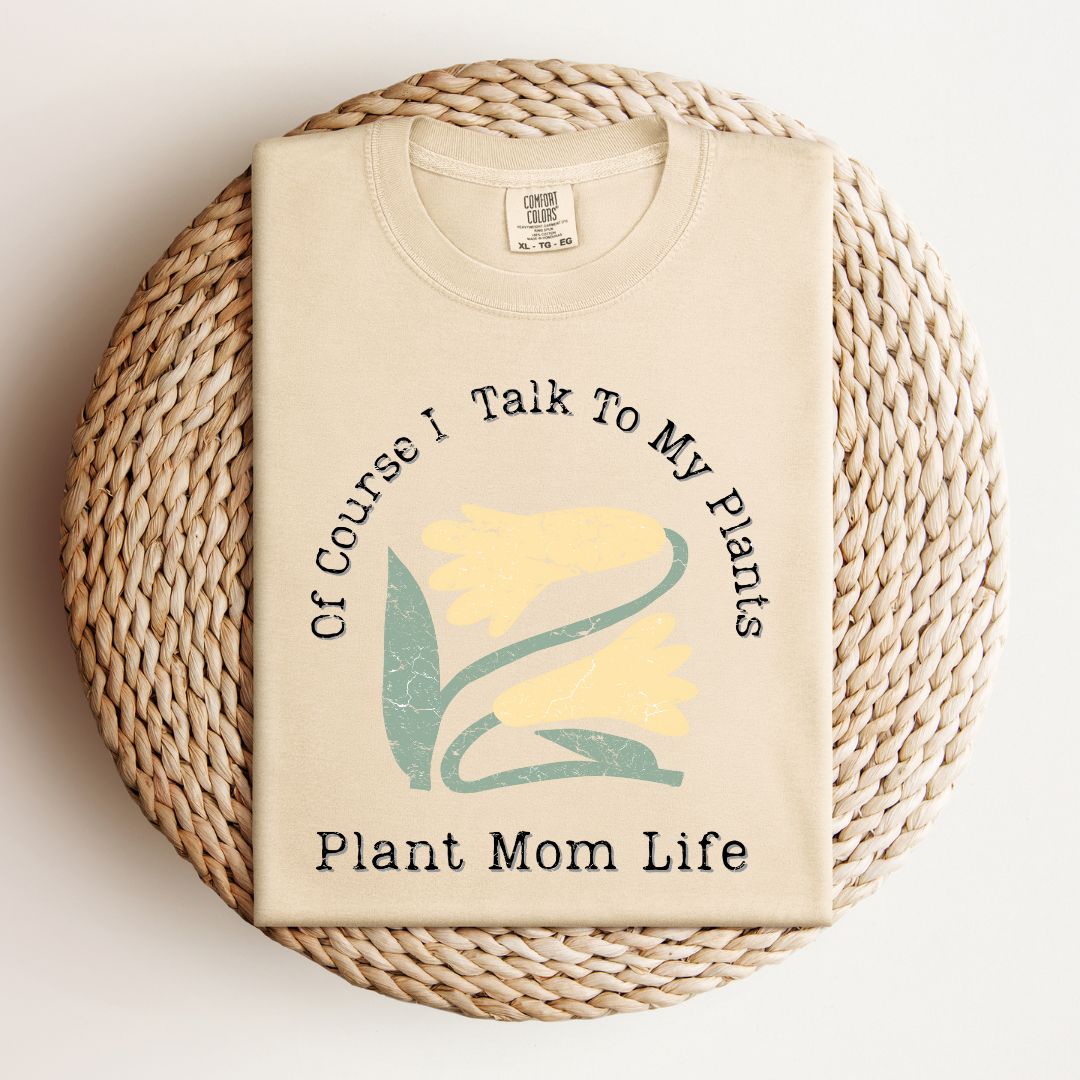 Plant Mom - YELLOW | Comfort Colors Tee