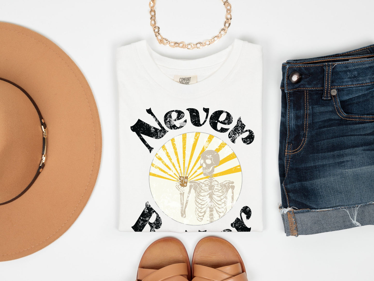 Never Better Skeleton | Comfort Colors Tee