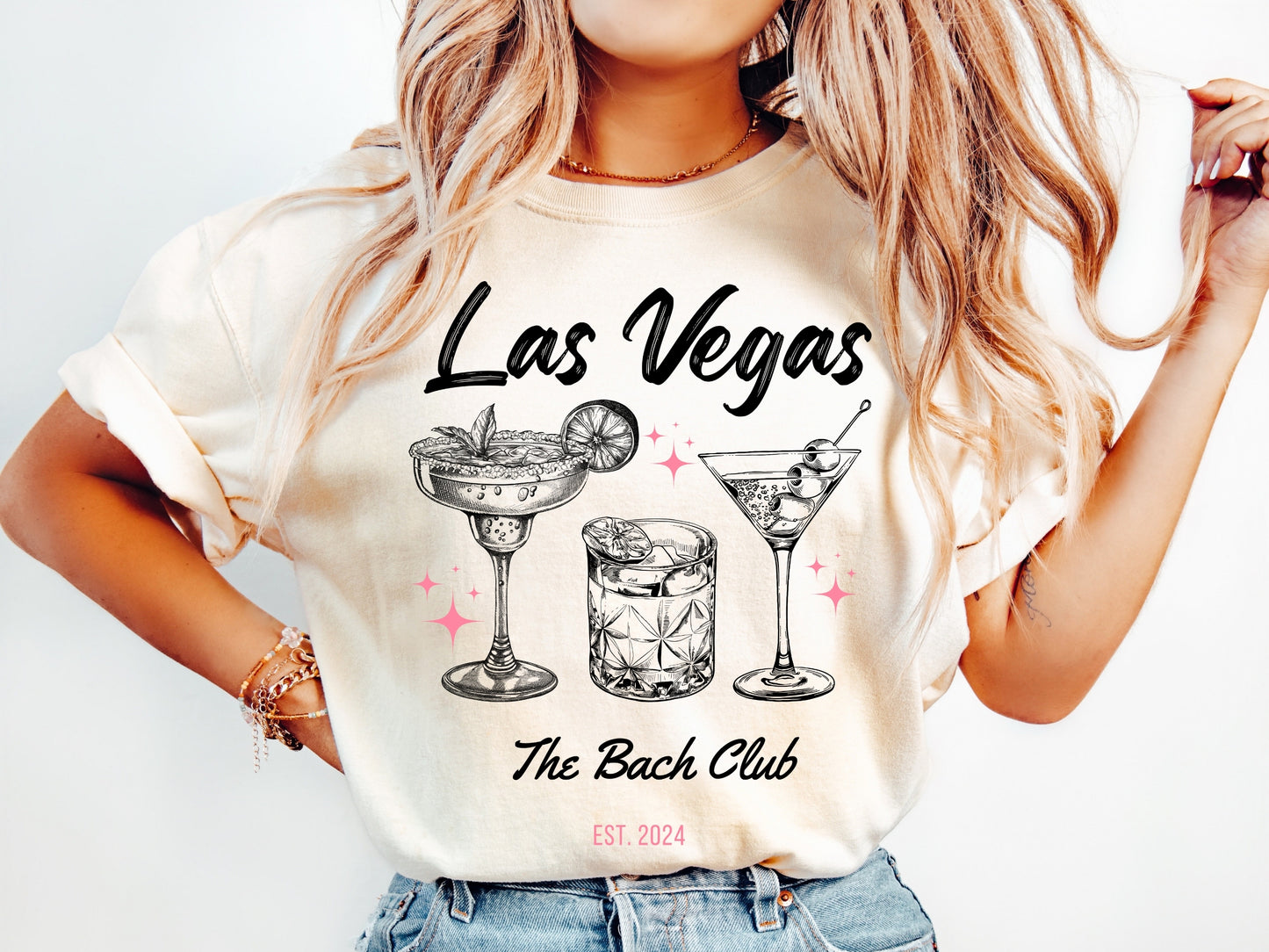 Las Vegas Bachelorette Trip | Black | Comfort Colors Tee