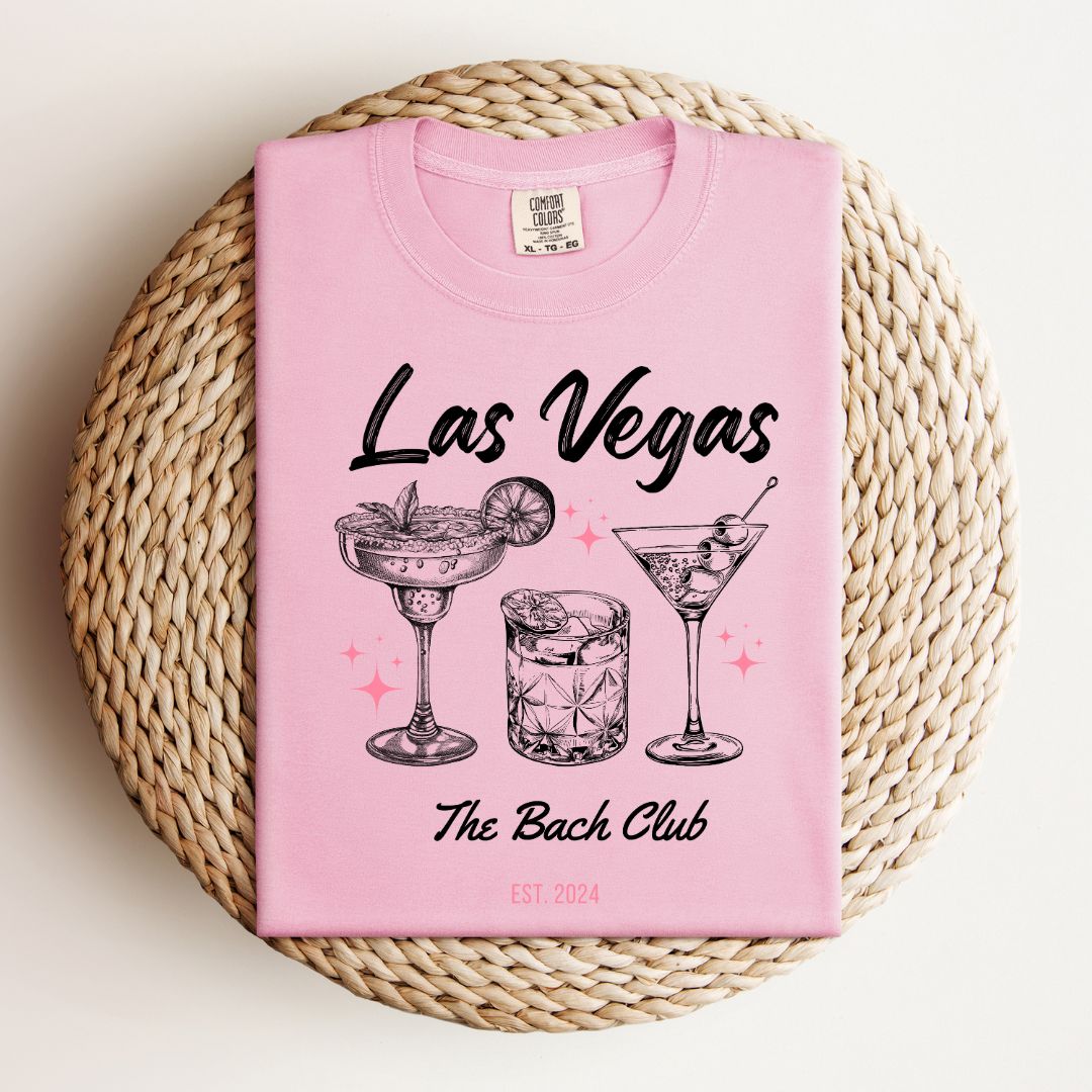 Las Vegas Bachelorette Trip | Black | Comfort Colors Tee
