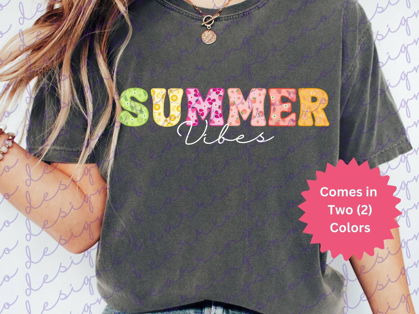 Fruit Summer Vibes PNG
