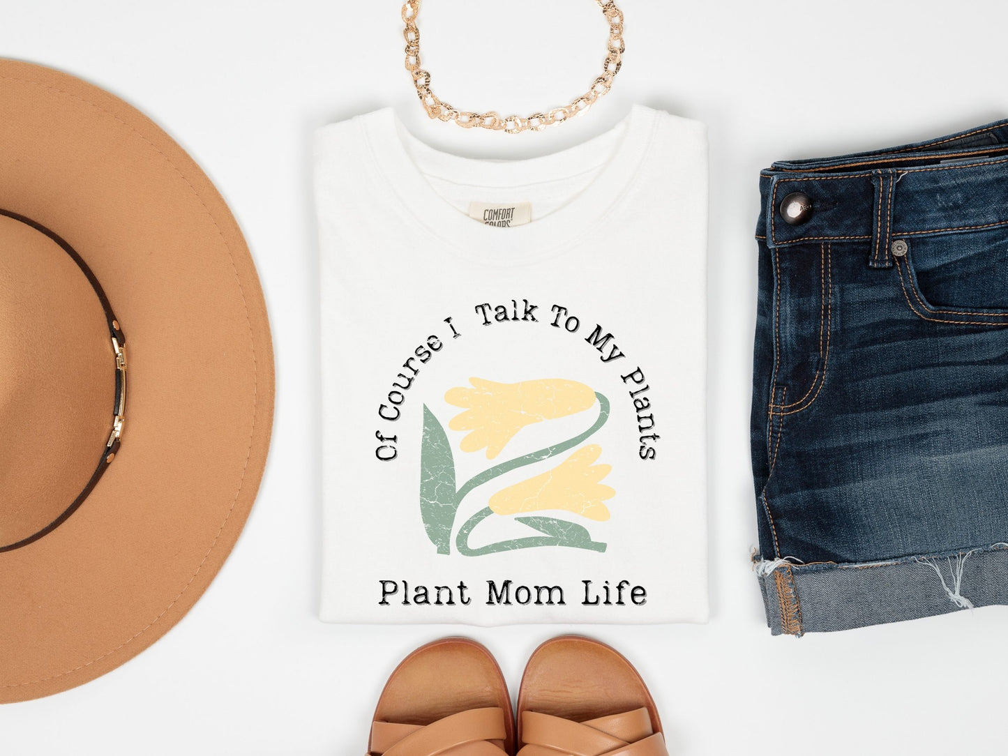 Plant Mom - YELLOW | Comfort Colors Tee