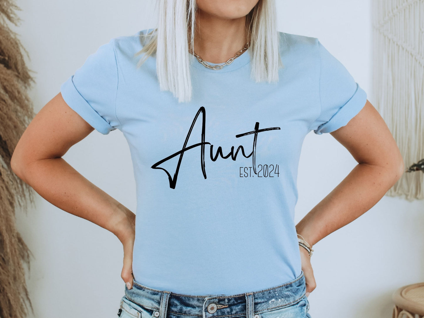 Aunt Est. 2024 | Bella Canvas Tee