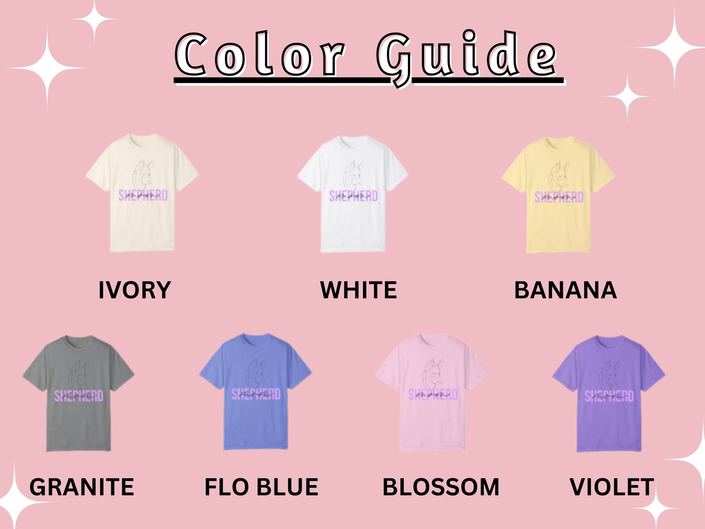 German Shepherd Mom | Comfort Colors Tee
