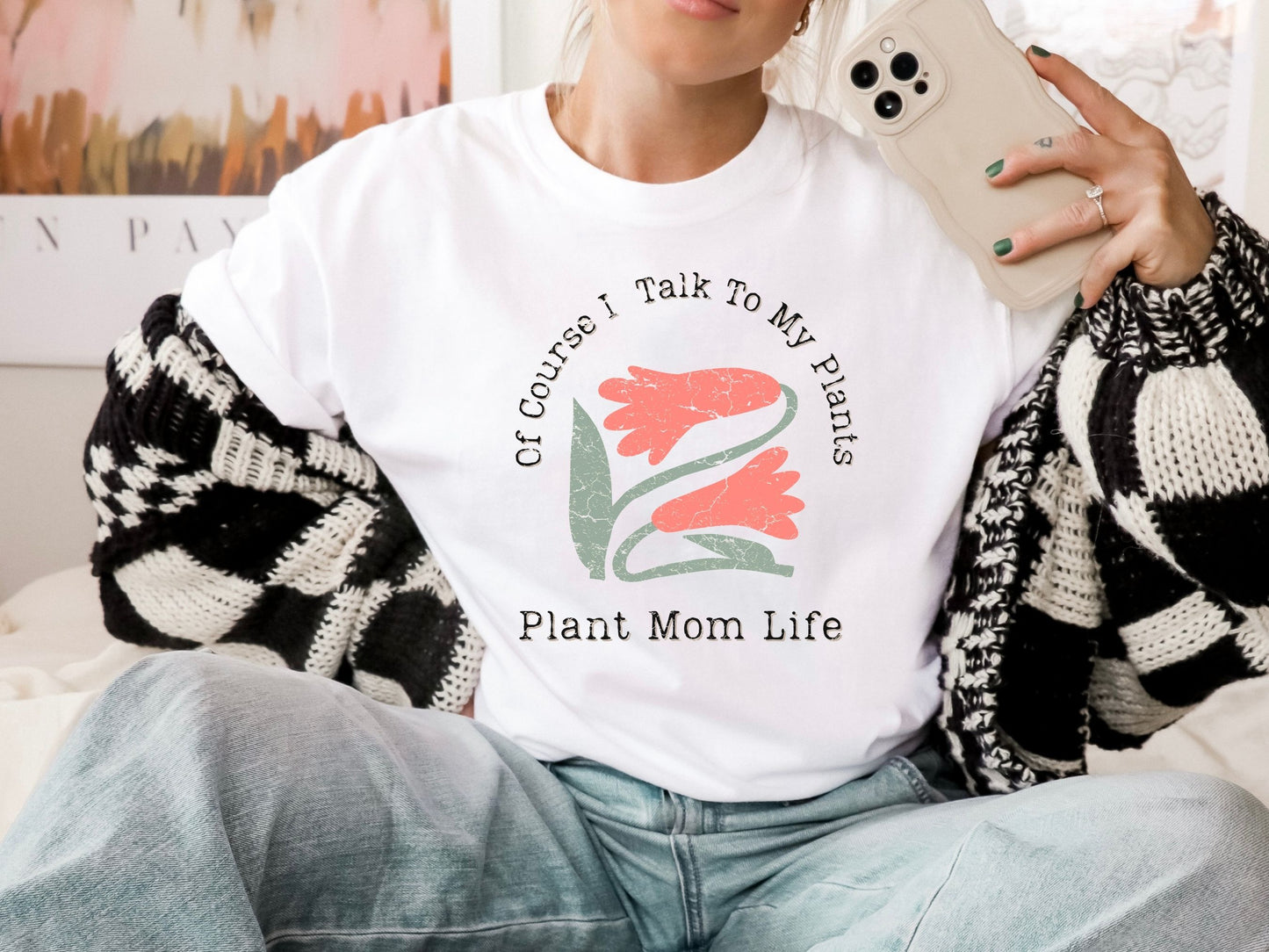Plant Mom - RED | Comfort Colors Tee