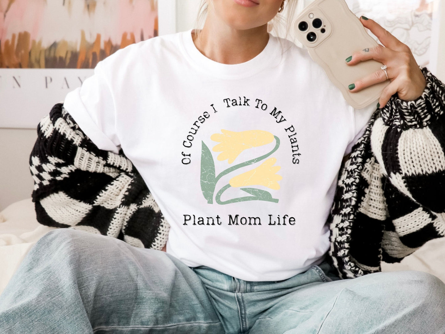 Plant Mom - YELLOW | Comfort Colors Tee