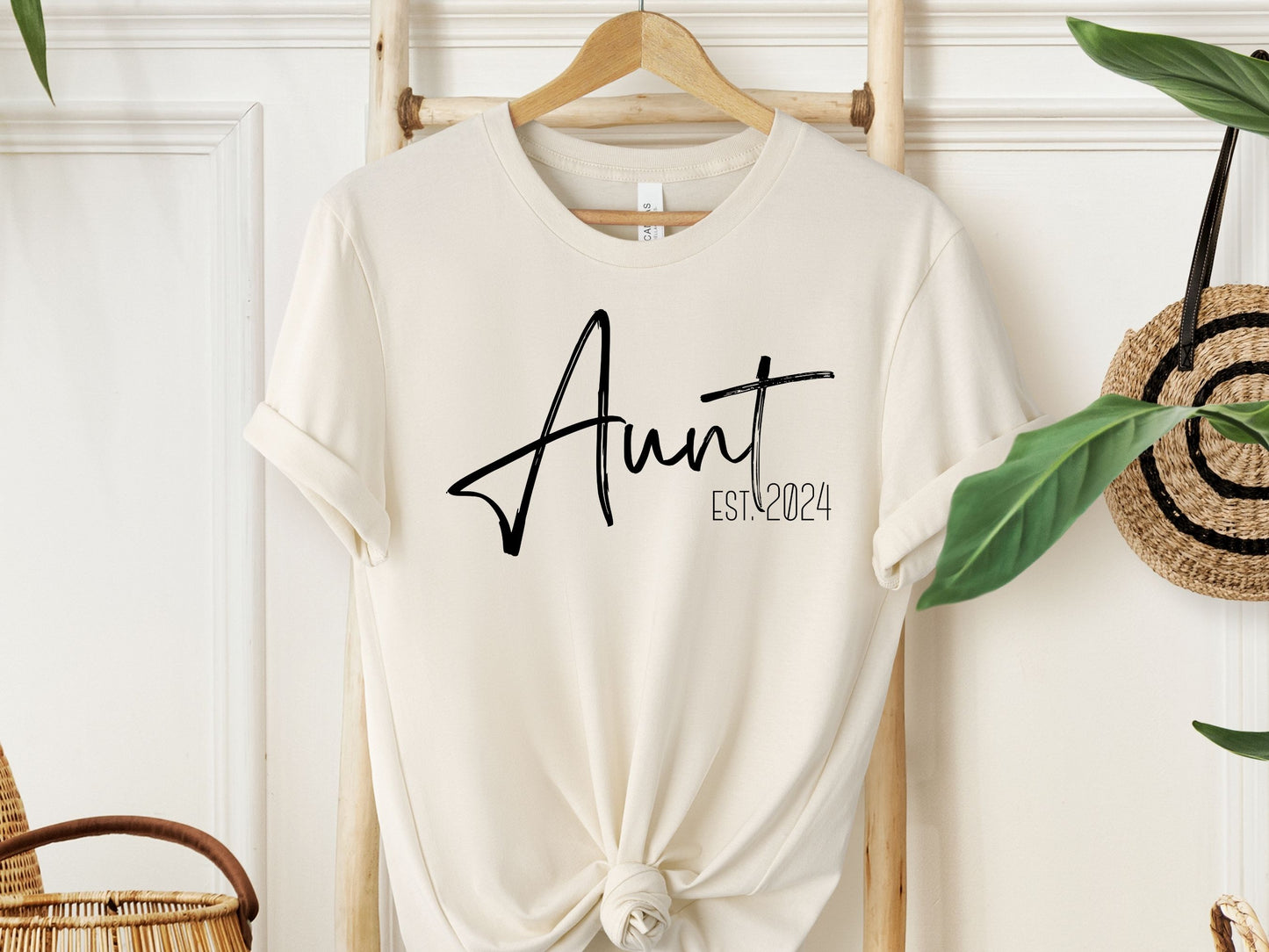 Aunt Est. 2024 | Bella Canvas Tee
