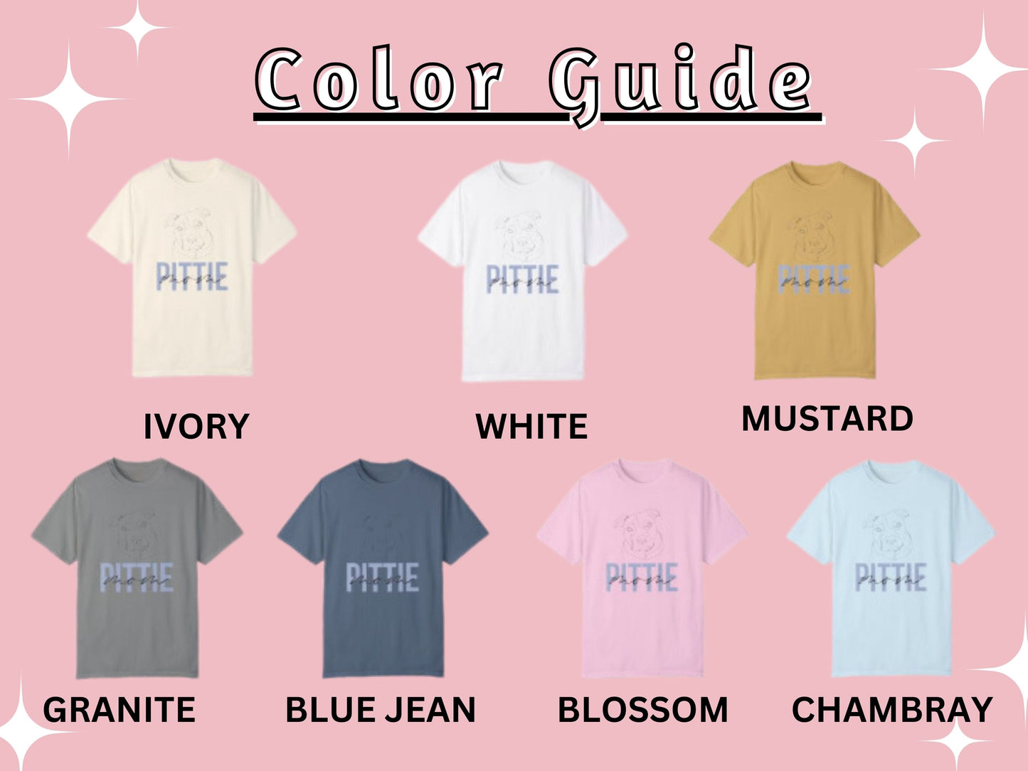 Pittie Mom | Pittbull | Comfort Colors Tee