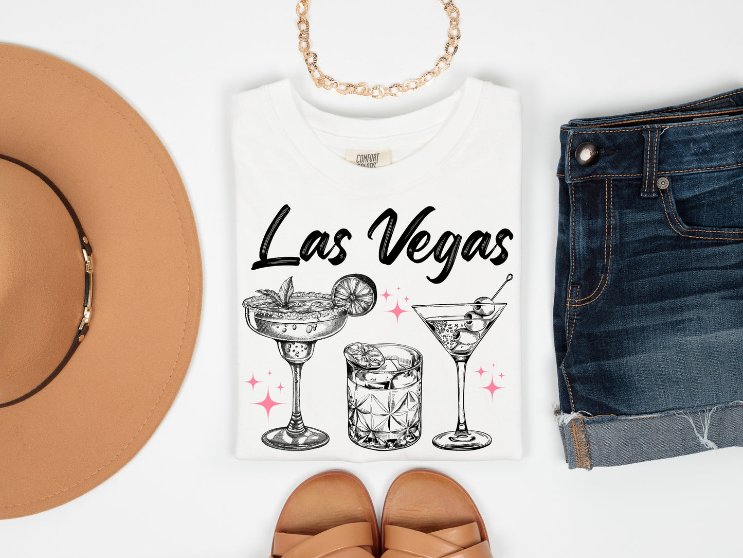 Las Vegas Bachelorette Trip | Black | Comfort Colors Tee