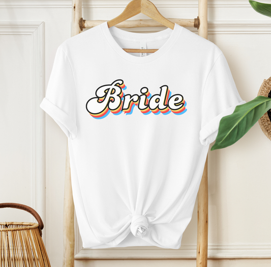 Groovy Rainbow Bride T-Shirt