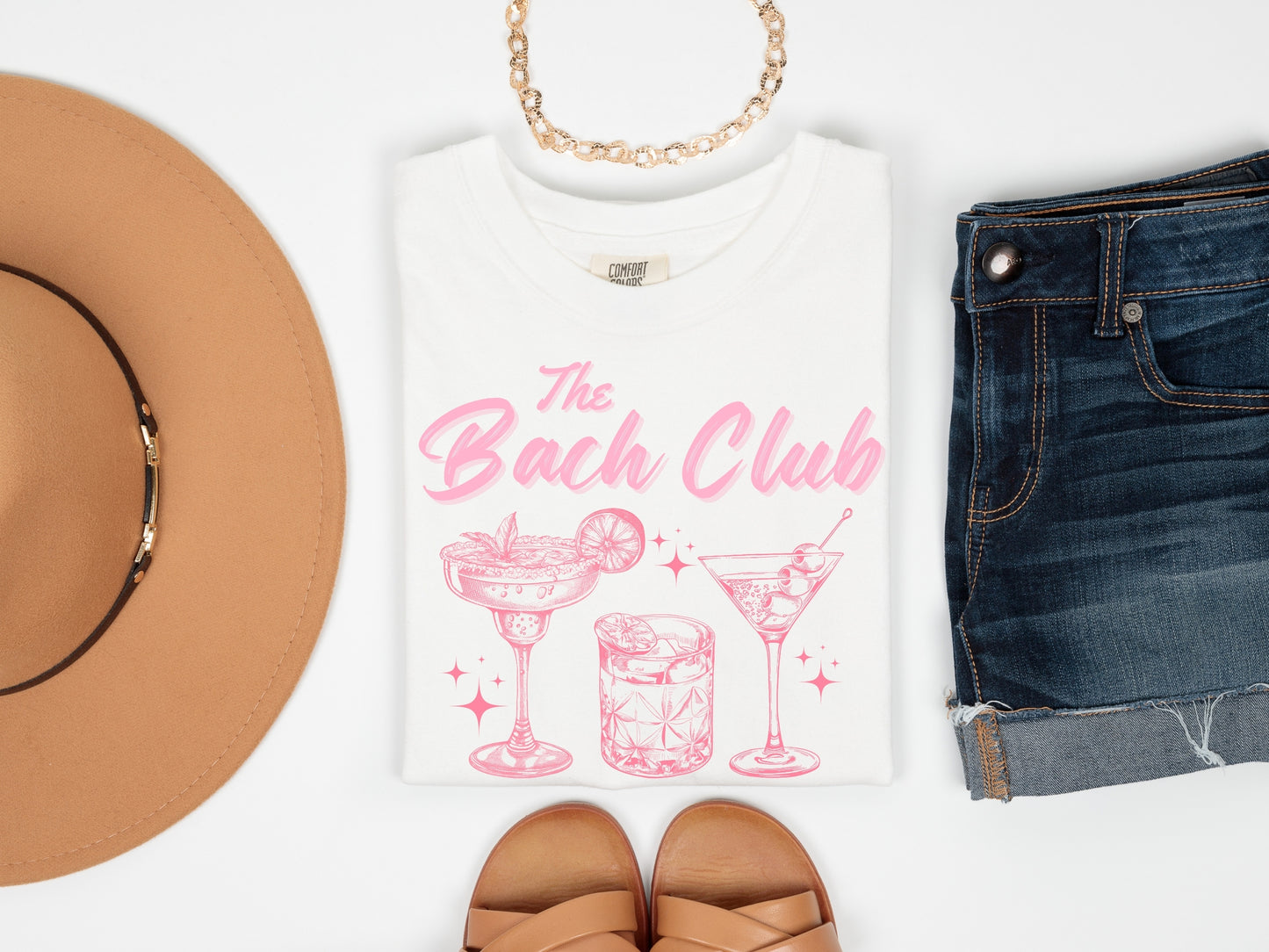 The Bach Club T-Shirt | Pink | Comfort Colors Tee