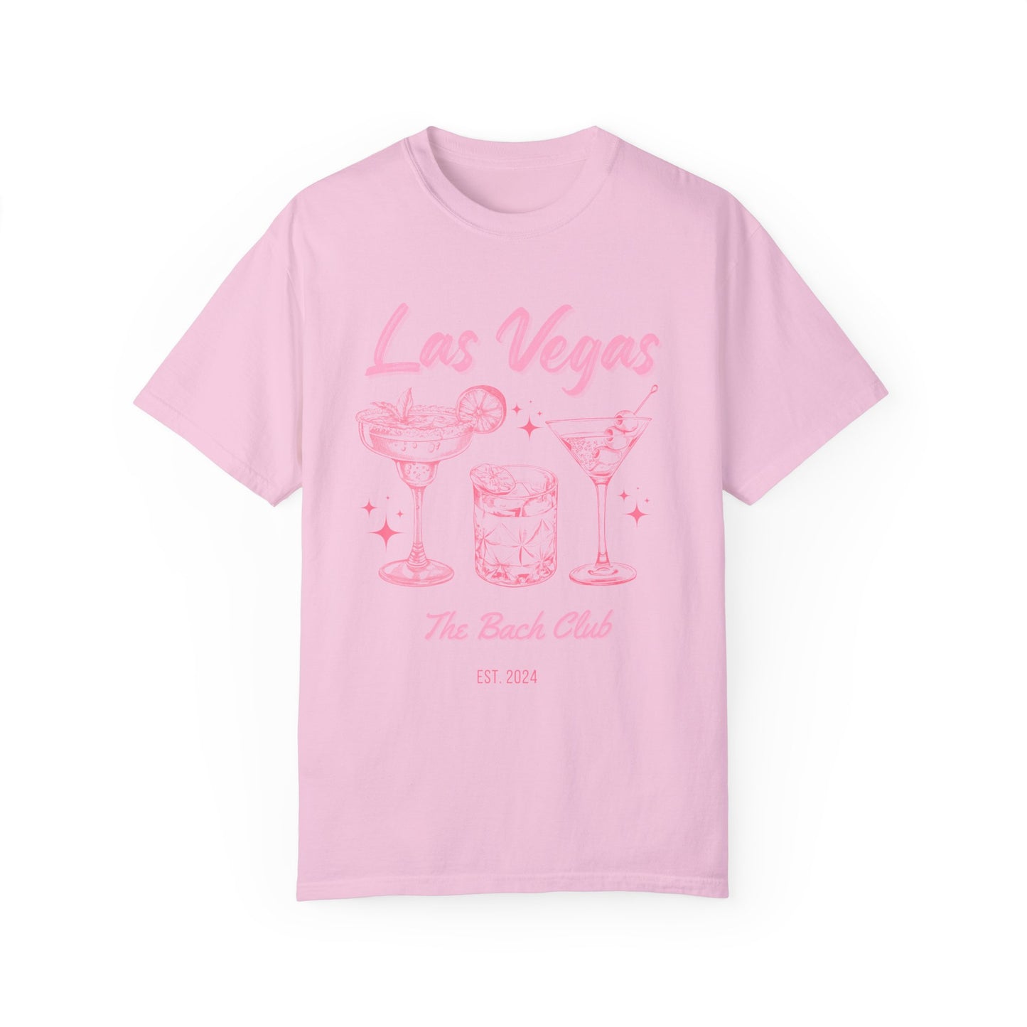 Las Vegas Bachelorette Trip | Pink | Comfort Colors Tee