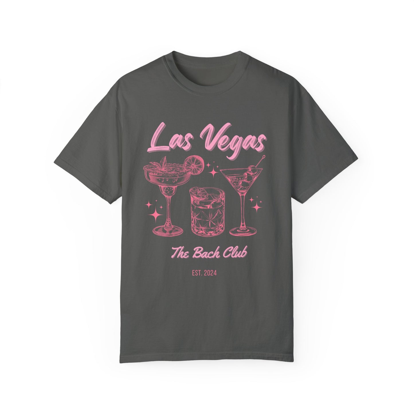 Las Vegas Bachelorette Trip | Pink | Comfort Colors Tee