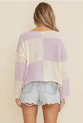 Checkered Sweater