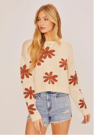 Flower Power Sweater