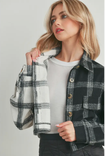 Block Flannel Shaket