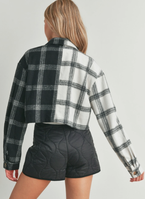 Block Flannel Shaket