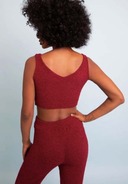 Cozy Lounge Set - Maroon