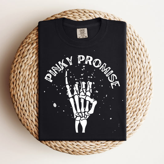 Pinky Promise T-Shirt | White Writing