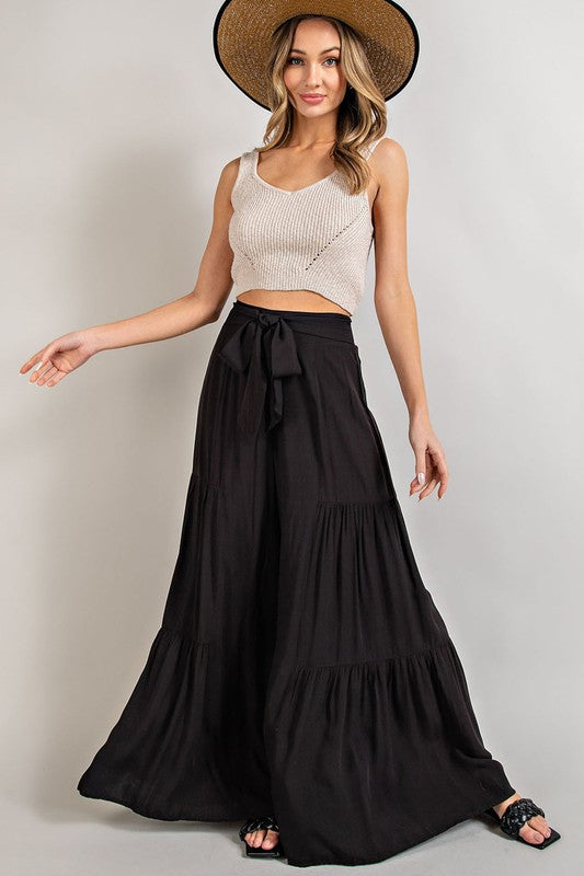 Tiered Wide Pants