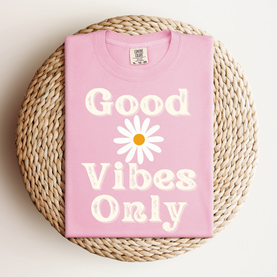 Good Vibes Only Daisy Tee