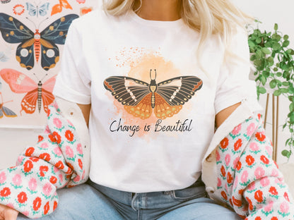 Change Is Beautiful Butterfly | B+C Tee