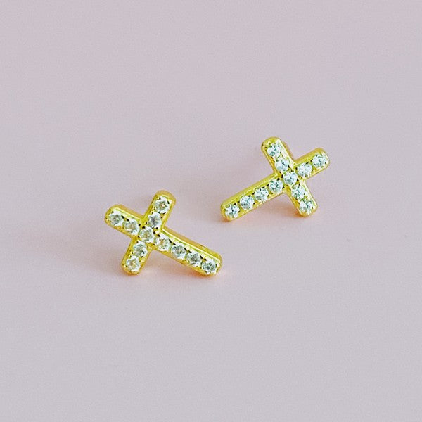 Mini Stud Sterling Silver Earrings