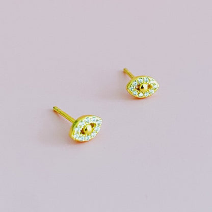 Mini Stud Sterling Silver Earrings