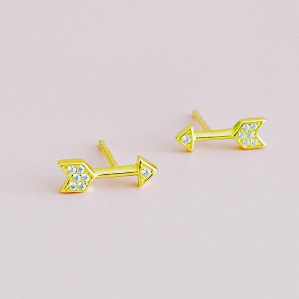 Mini Stud Sterling Silver Earrings