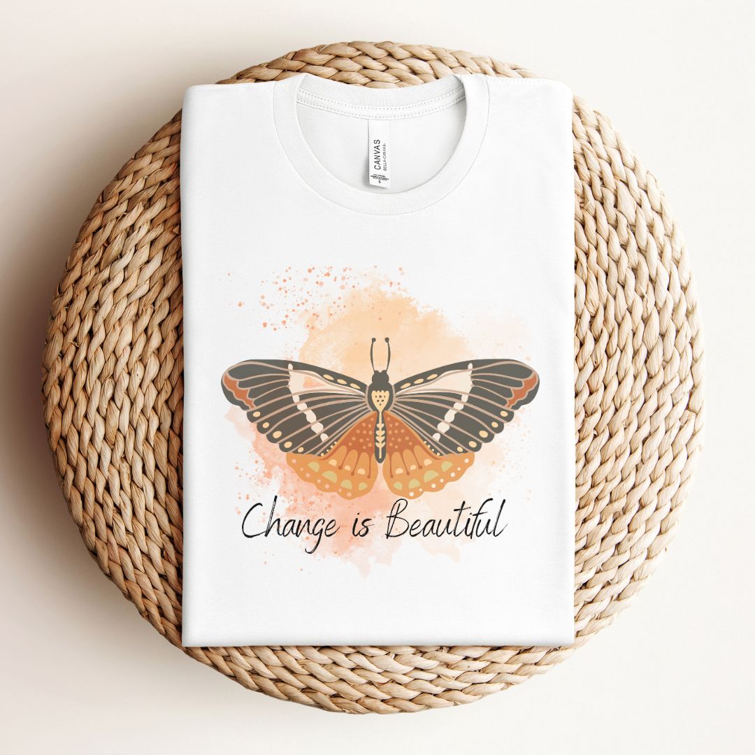 Change Is Beautiful Butterfly | B+C Tee