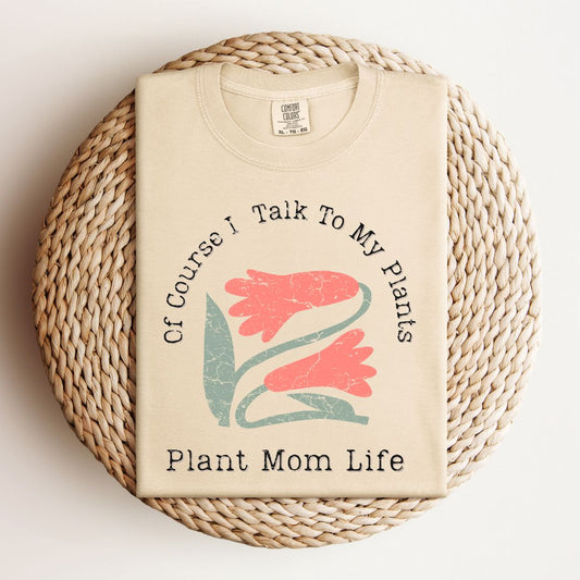 Plant Mom - RED | Comfort Colors Tee