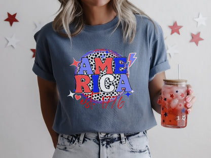 4th of July - America Shirt |  Comfort Colors