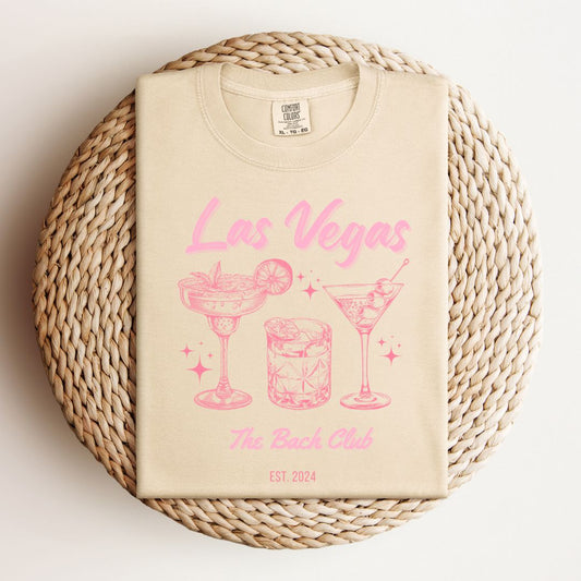 Las Vegas Bachelorette Trip | Pink | Comfort Colors Tee