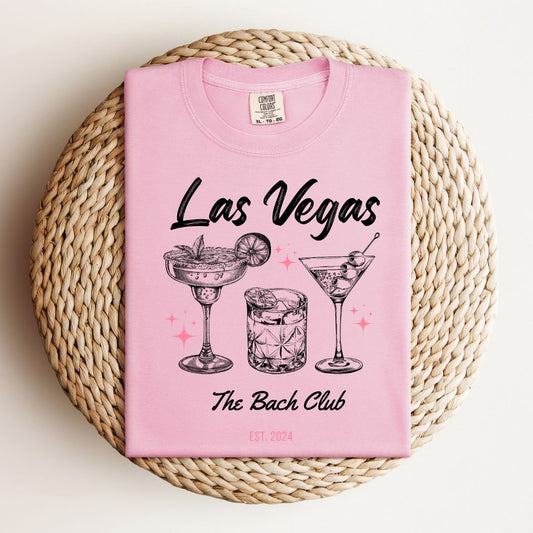 Las Vegas Bachelorette Trip | Black | Comfort Colors Tee