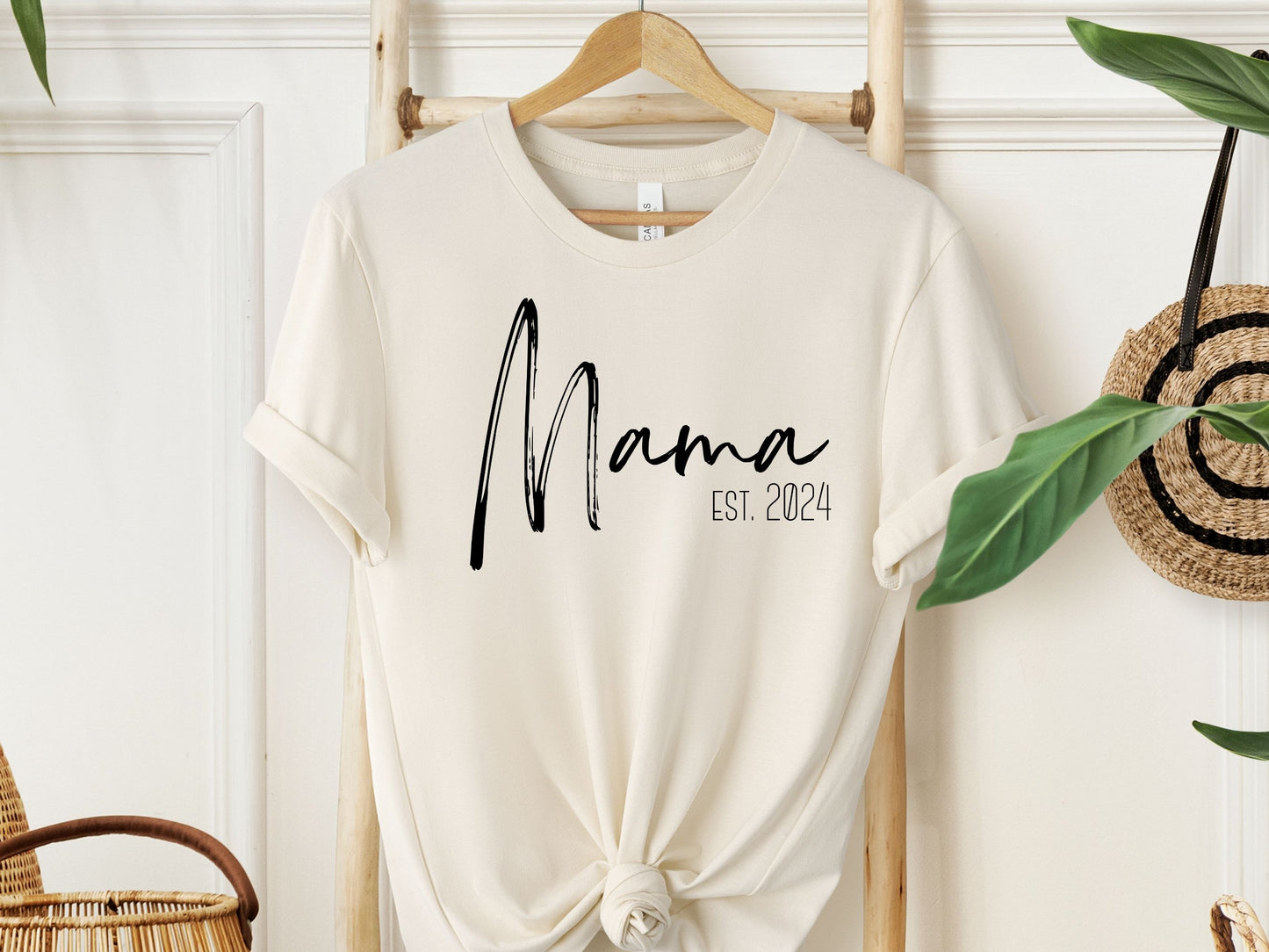 Mama Est. 2024 | Bella Canvas Tee