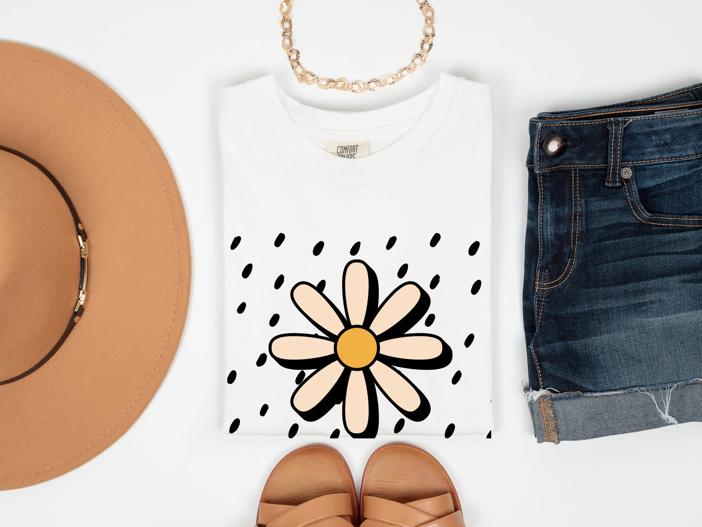 The Hippie Flower | Comfort Colors Tee