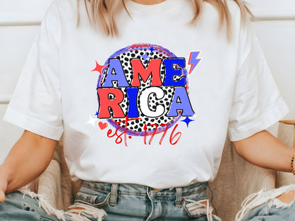 4th of July - America Shirt |  Comfort Colors