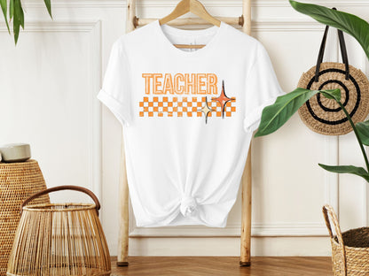 Retro Teacher | Bella + Canva T-Shirt