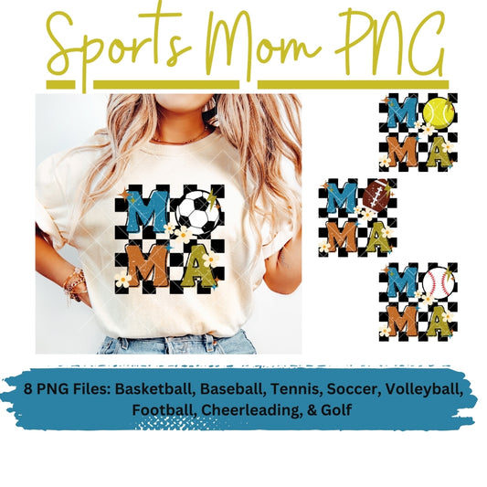 Mama Sports | PNG | Digital Download