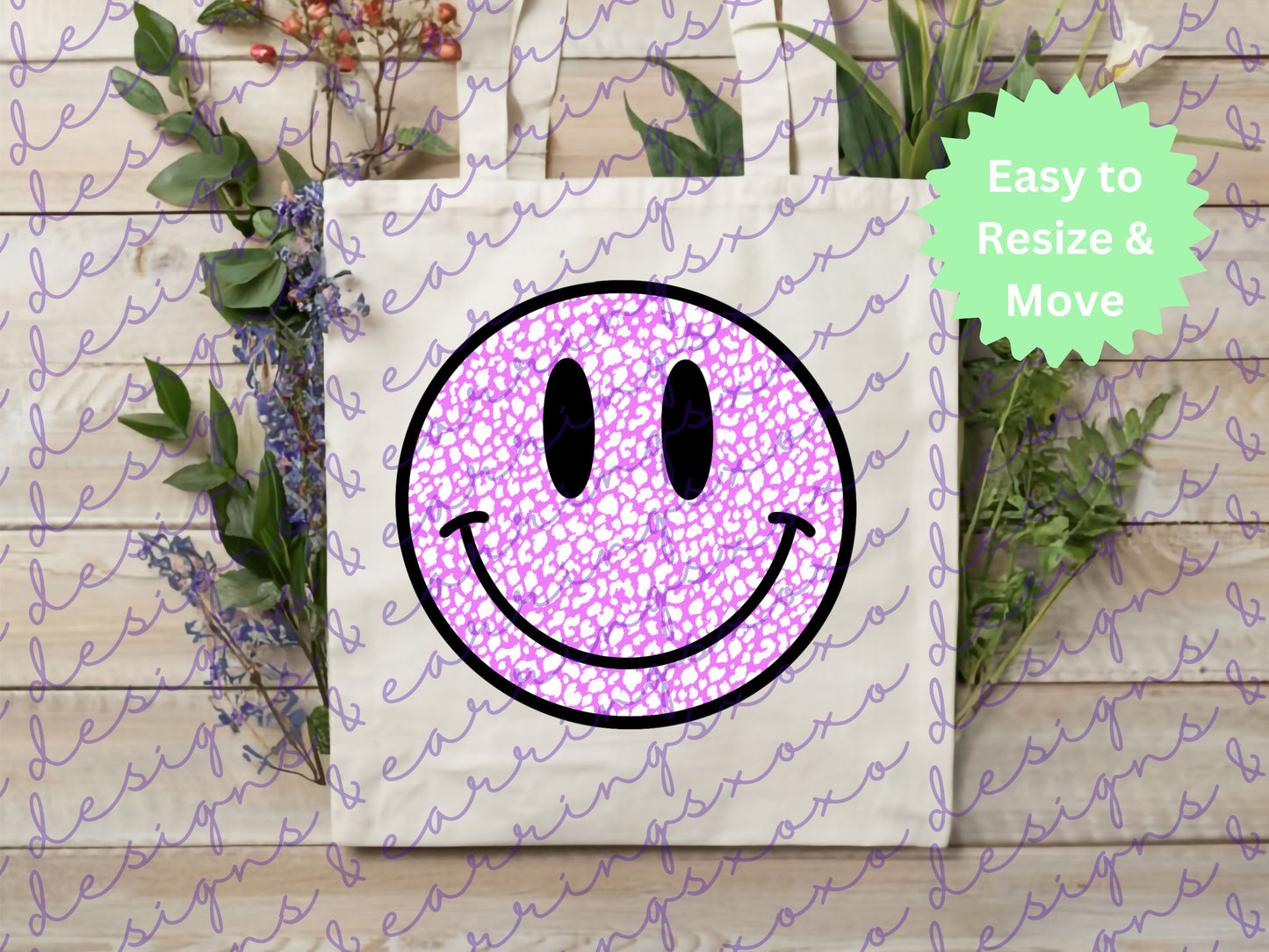 Cheetah Print Smilies PNG