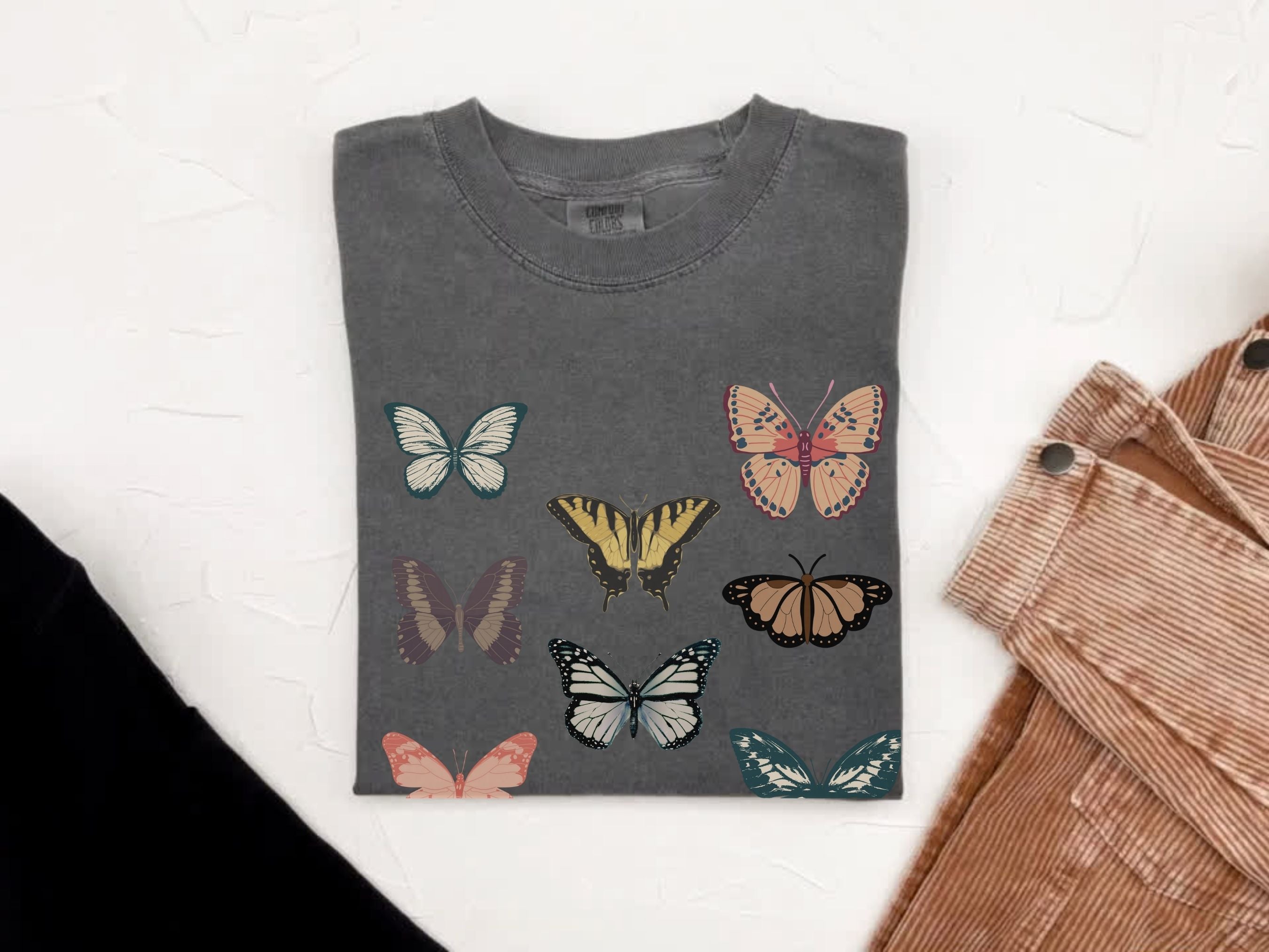 ボニーヴィンテージTシャツ 蝶々 バタフライ The Vintage Butterfly T-Shirt – The XOXO Boutique