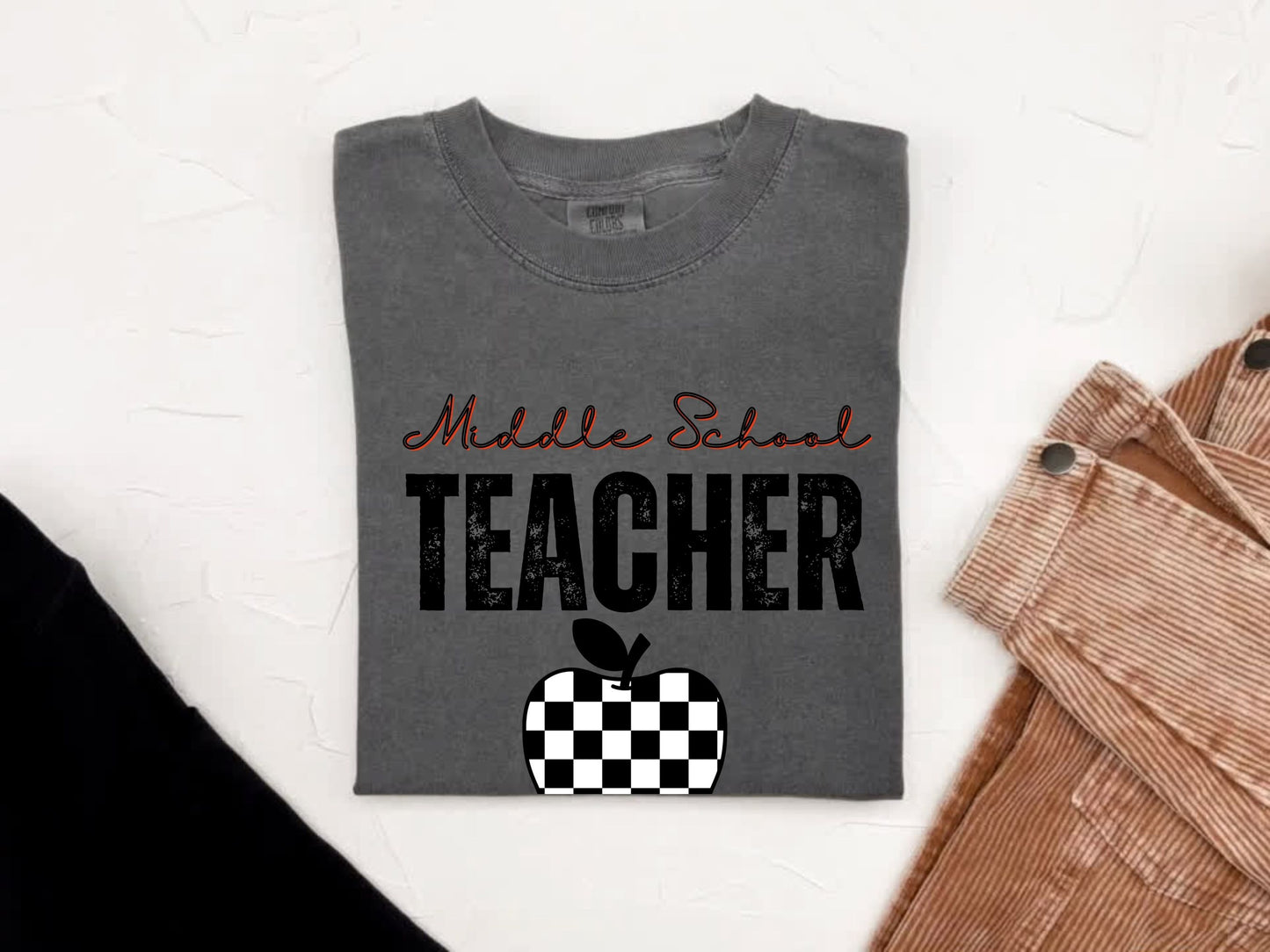 Middle School Teacher | Comfort Colors T-Shirt