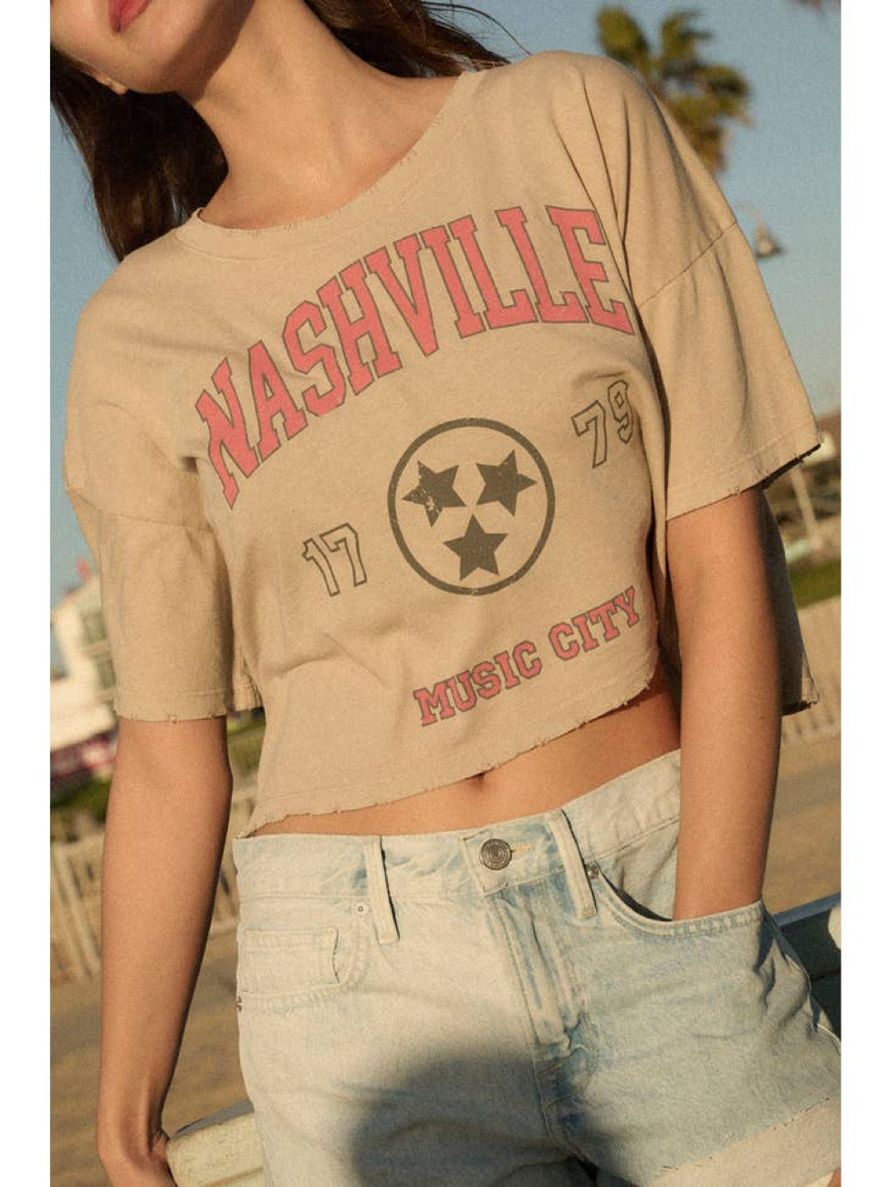 Nashville Music City Graphic Tee